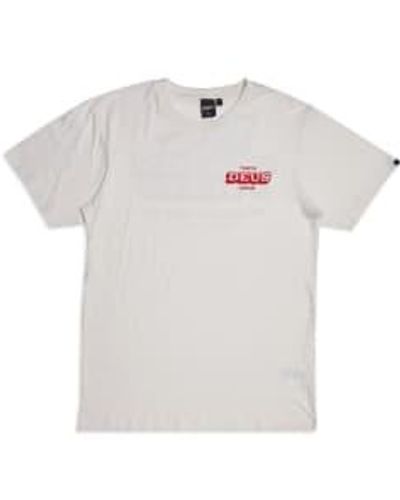 Deus Ex Machina Nouveau t-shirt rouge - Blanc