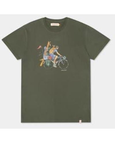 Revolution Army Cycling 1333 T Shirt - Verde
