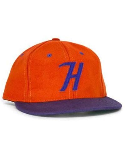 Ebbets Field Flannels Hershey Sport Club 1956 Ballcap One Size - Orange
