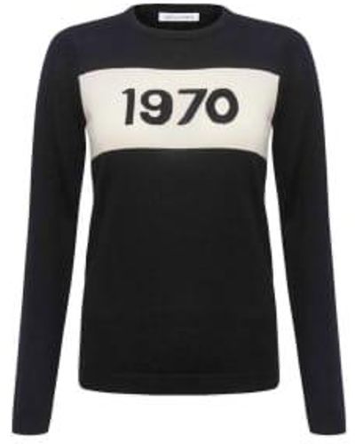 Bella Freud 1970 Merino Sweater Extra Small - Black