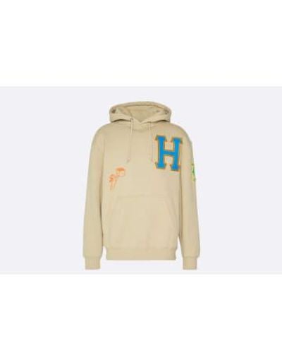 Huf Fliegenpullover hoodie - Natur