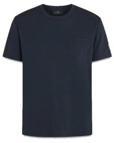 Belstaff T-shirt course Encre foncée - Bleu