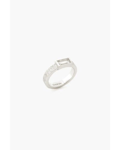 Tutti & Co Tutti And Co Rn332S Gleam Ring - Bianco