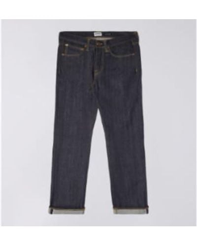 Edwin Ed 47 Listed Selvage Denim Blue Unwashed