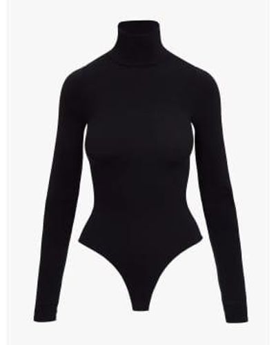 Commando Turtleneck Bodysuit - Black