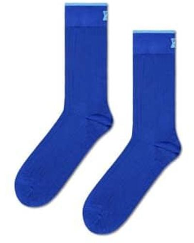 Happy Socks Chaussettes bleues slinky