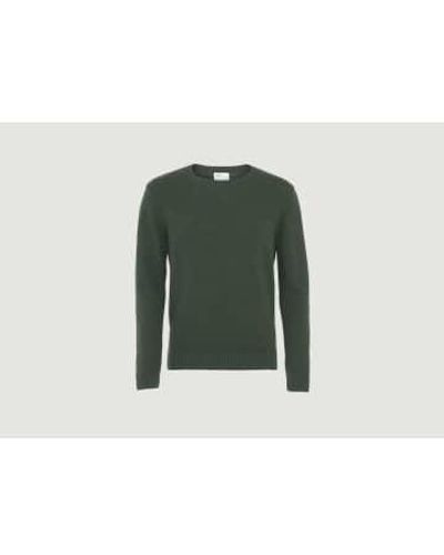 COLORFUL STANDARD Suéter lana merino clásico - Verde