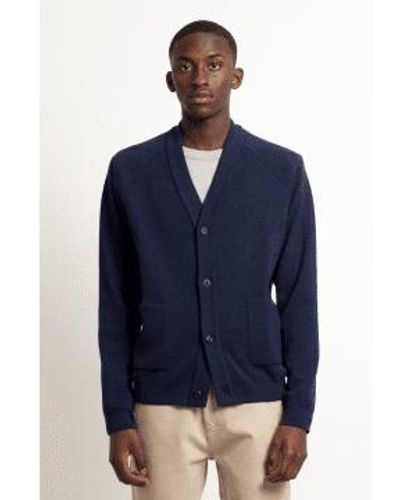 Homecore Costes Knitted Cardigan - Blue