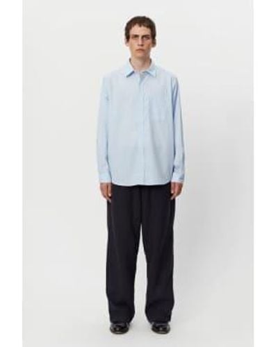 mfpen Distant Shirt Company Stripe - Bianco