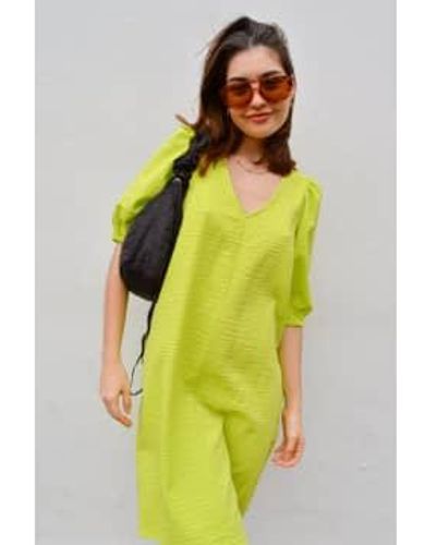 CKS Elly Bright Dress S - Green