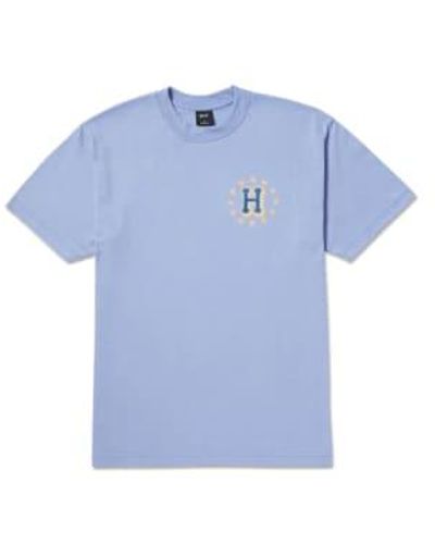 Huf Galactic Stack T-shirt Large - Blue