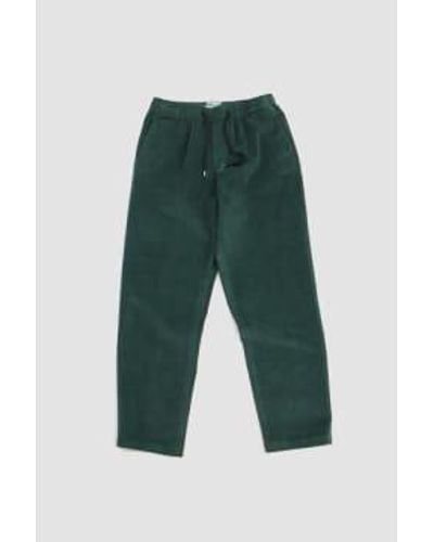 Cellar Door Alfred Coulisse Trousers Muschio - Green
