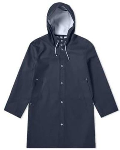 Stutterheim Stockholm raincoat - Bleu