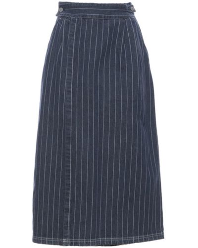 Carhartt Skirt Of I033015 Olean Stripe - Blue