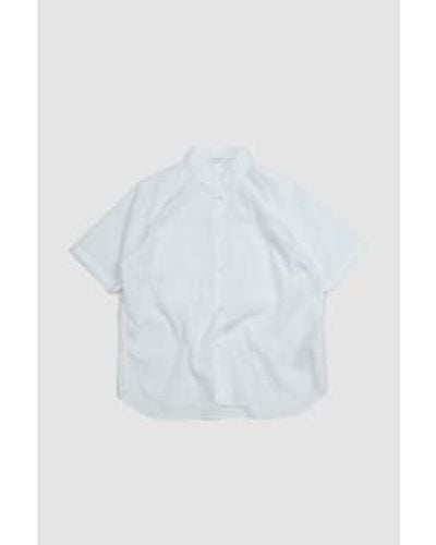 Still By Hand Double Pocket Shirt 2 - White