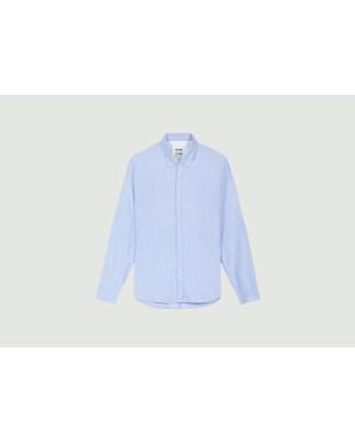 Homecore Tokyo Silk Shirt - Blue