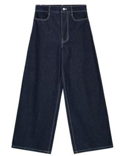 Kowtow Seemann jeans - Blau