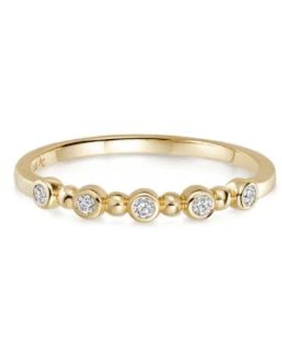 Astley Clarke Anneau diamant nova en or massif en or soli - Métallisé