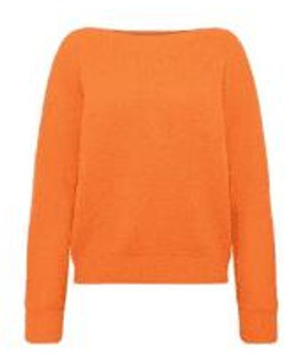 FRNCH Sylvie Knit Sweater - Orange