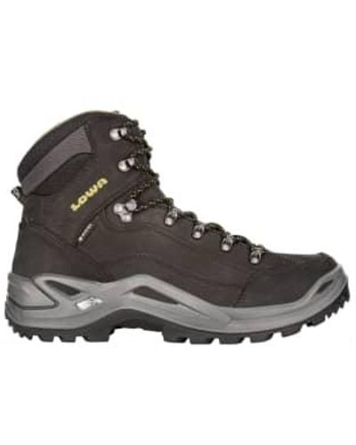 Lowa Renegade Gtx Mid /olive Shoes 44 - Gray