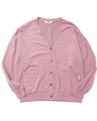 Battenwear Nachbar cardigan dusty - Pink