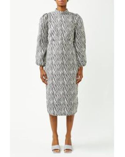 SELECTED Macie Midi Dress Multi / 40 - Gray