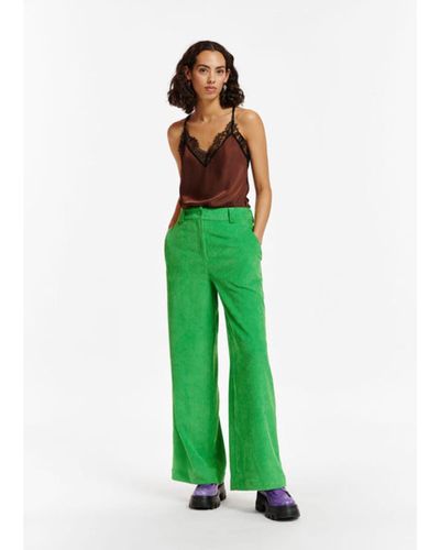 Essentiel Antwerp Pantalones envidia - Verde