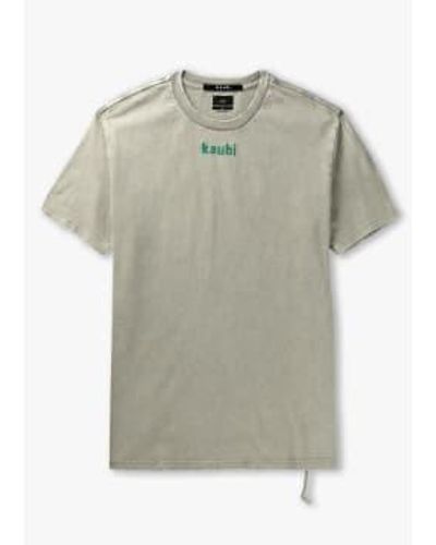 Ksubi T-shirt resist kash ss en vert herbe - Multicolore