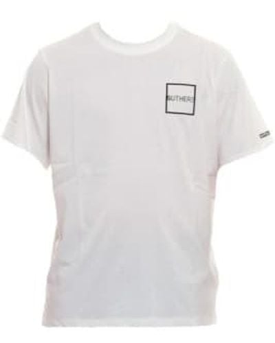 OUTHERE Camiseta para hombre eotm136ag95 blanca - Blanco