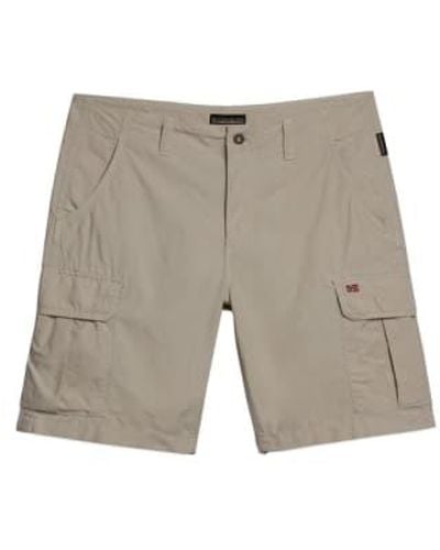 Napapijri Noto 5 Cargo Shorts - Gray