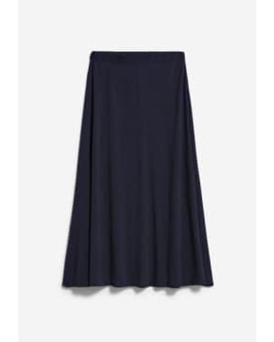 ARMEDANGELS Ileniaa Laraa Night Sky Jersey Skirt - Blu