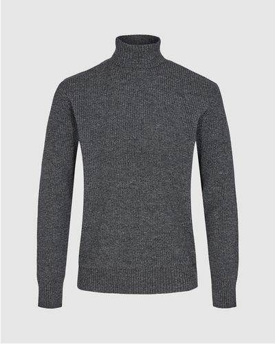 Minimum Hargreaves Knit Dark Melange - Gray