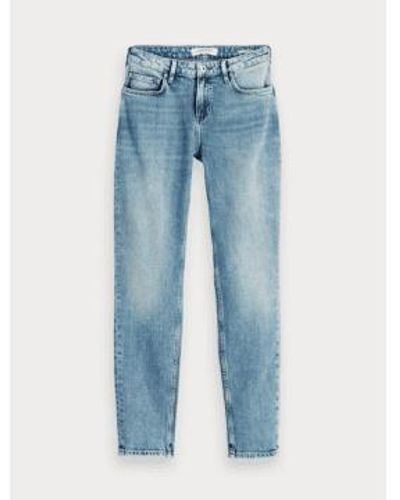 Scotch & Soda The Keeper Washed Jeans - Blue