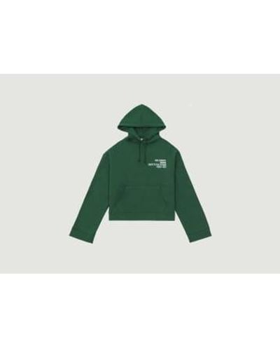 Axel Arigato Hoodie Cure Cropped M - Green