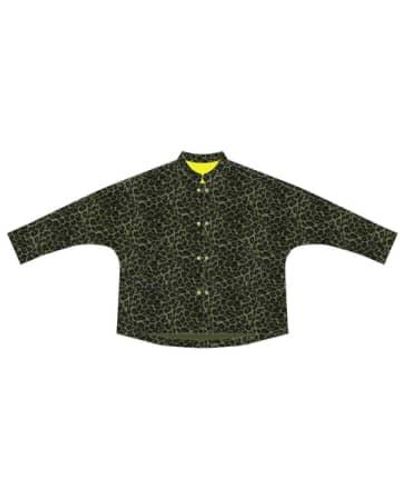 Nooki Design Elliot Jacket Leo / S 100% Cotton - Green