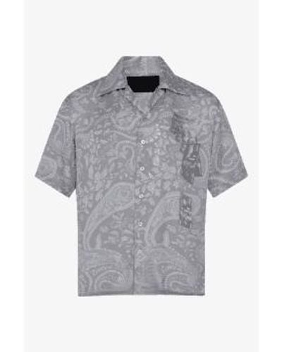 RH45 Rhodium Pluto Hawaiian Shirt Extra Large - Grey