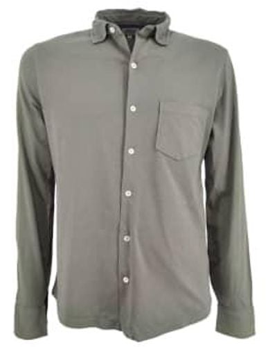 Hartford Military Men's Jersey Shirt - Gray