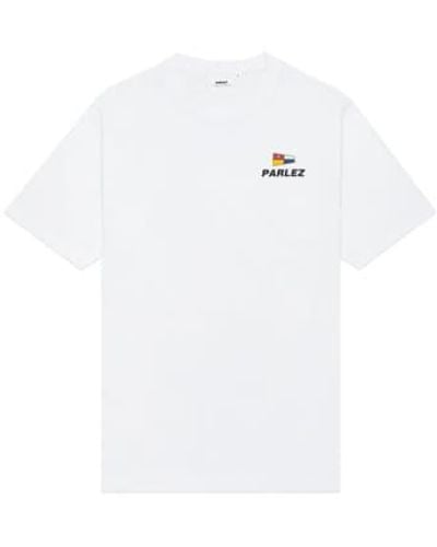 Parlez Tradewinds T-shirt Small - White