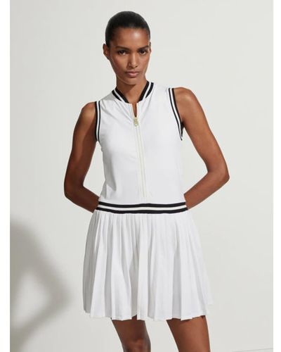 Varley White Elgin 31.5 Tennis Dress