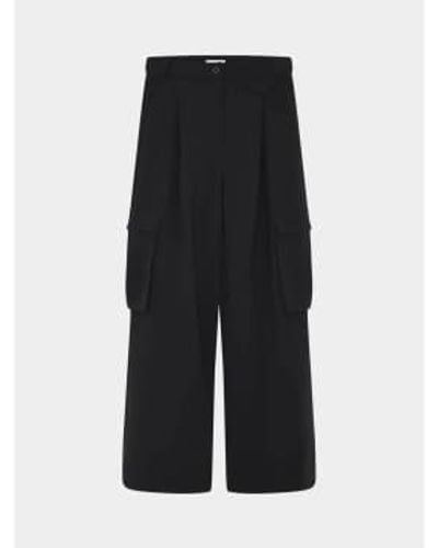 2nd Day Chase Cargo Trousers Uk 8 - Black