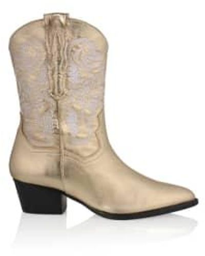 Dwrs Label Brady Boots - Natural