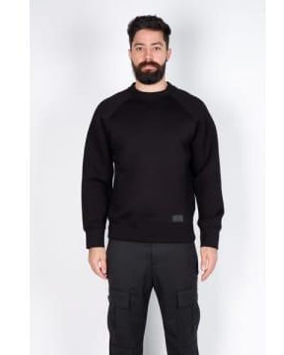 PT Torino Schwarzes neopren -sweatshirt