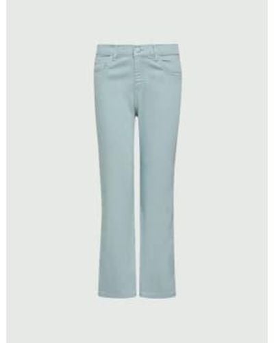 Marella Soft Crop Flare Jeans - Blue