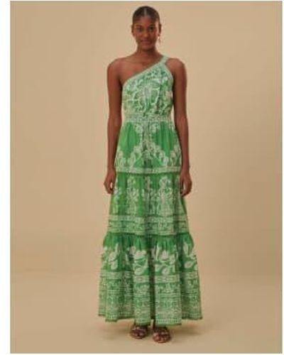 FARM Rio - Garden Dress - - Xs - Green