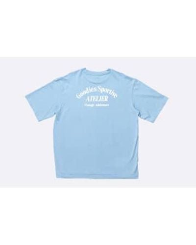 Goodies Sportive Babyblaues t -shirt