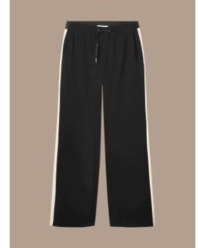 Summum Fluid Trousers And Ivory - Nero