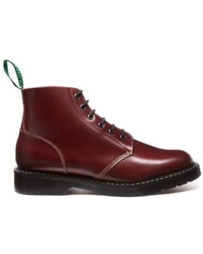Solovair Boot l'astronaute 6 Eye - Rouge