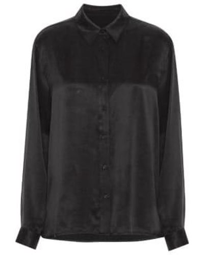 BETA STUDIOS Flora Shirt M / Sand - Black