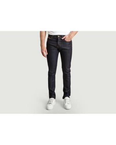 Naked & Famous Blue Raw Super Guy Selvedge Jeans