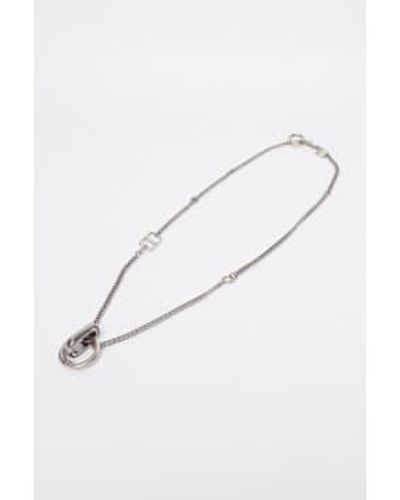 Goti Cn2126 Necklace One Size - White